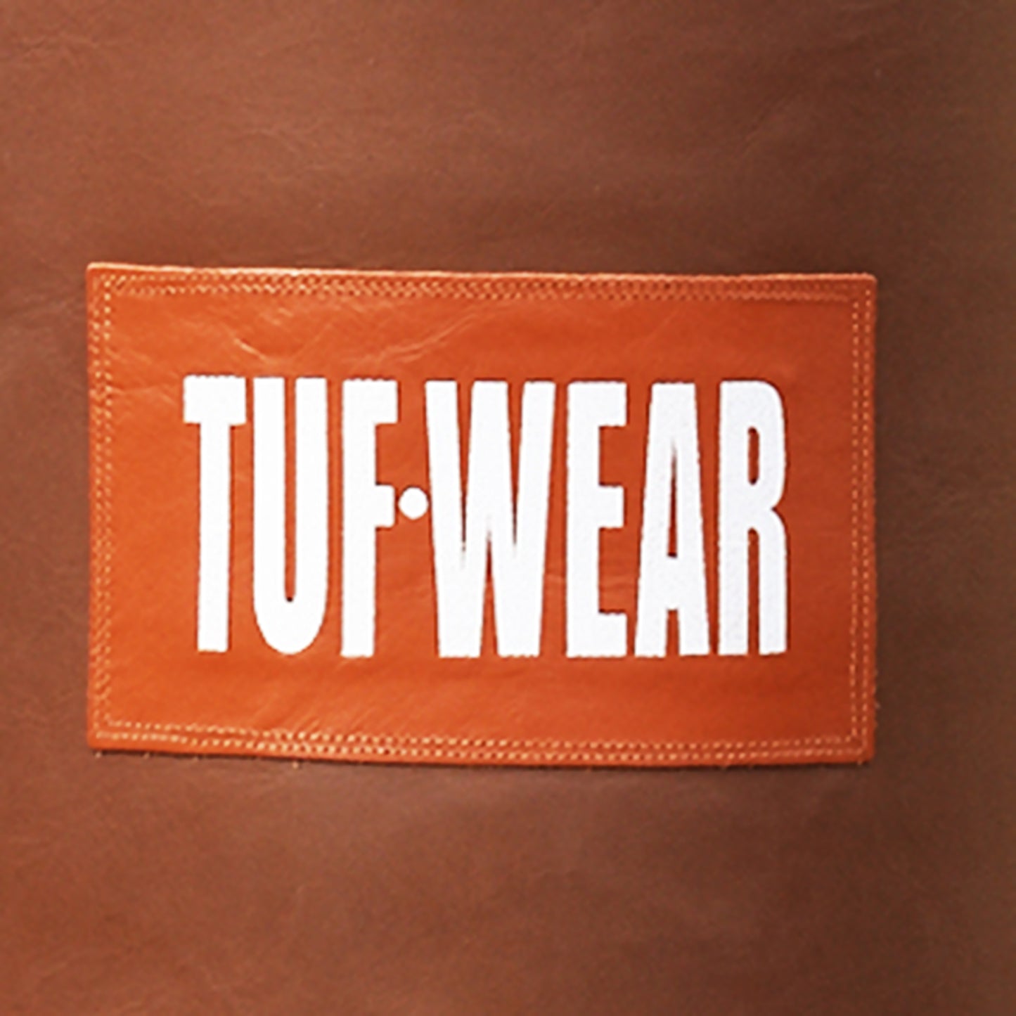 TUF WEAR CLASSIC BROWN 4FT STRAIGHT HIDE LEATHER PUNCHBAG (122CM)