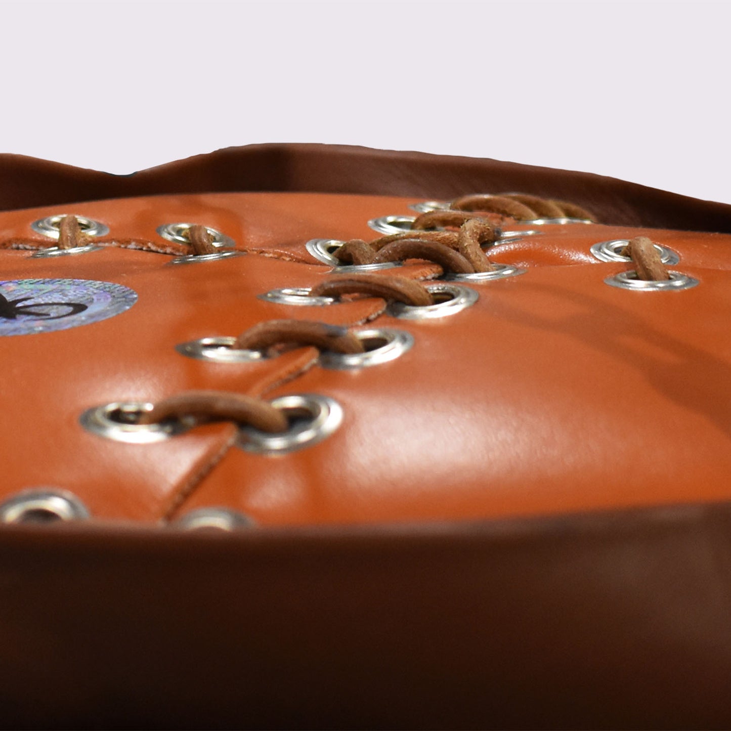 TUF WEAR CLASSIC BROWN QUILTED LEATHER PUNCHBAG 122CM (4FT)