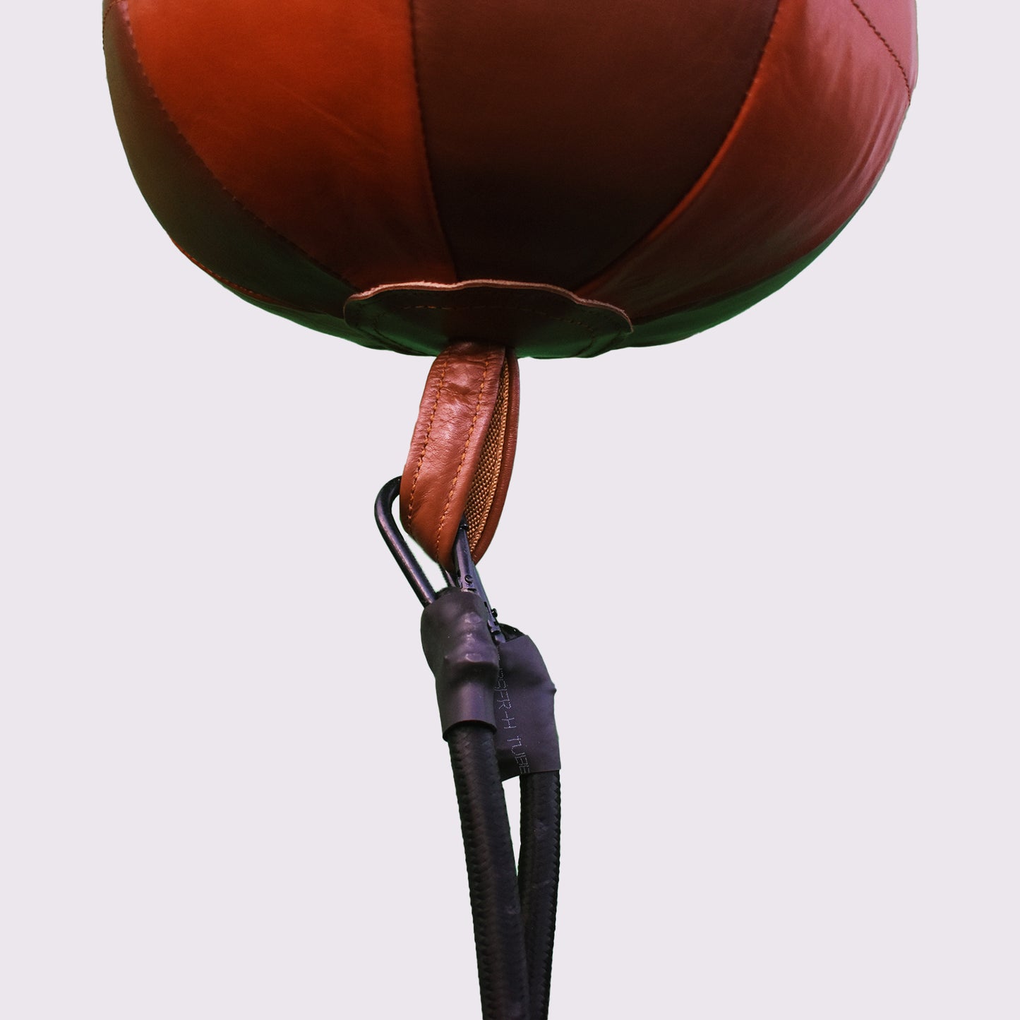 TUF WEAR CLASSIC BROWN LEATHER UPPERCUT PUNCHBAG