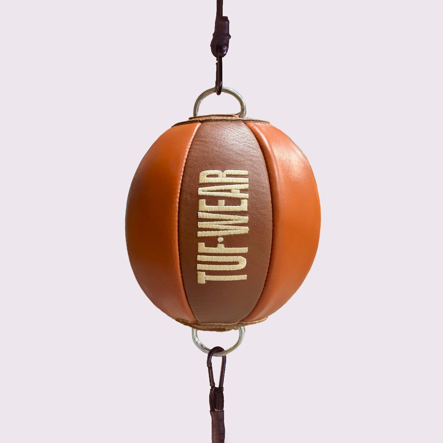 TUF WEAR CLASSIC BROWN LEATHER TOP TO BOTTOM (FLOOR TO CEILING BALL)