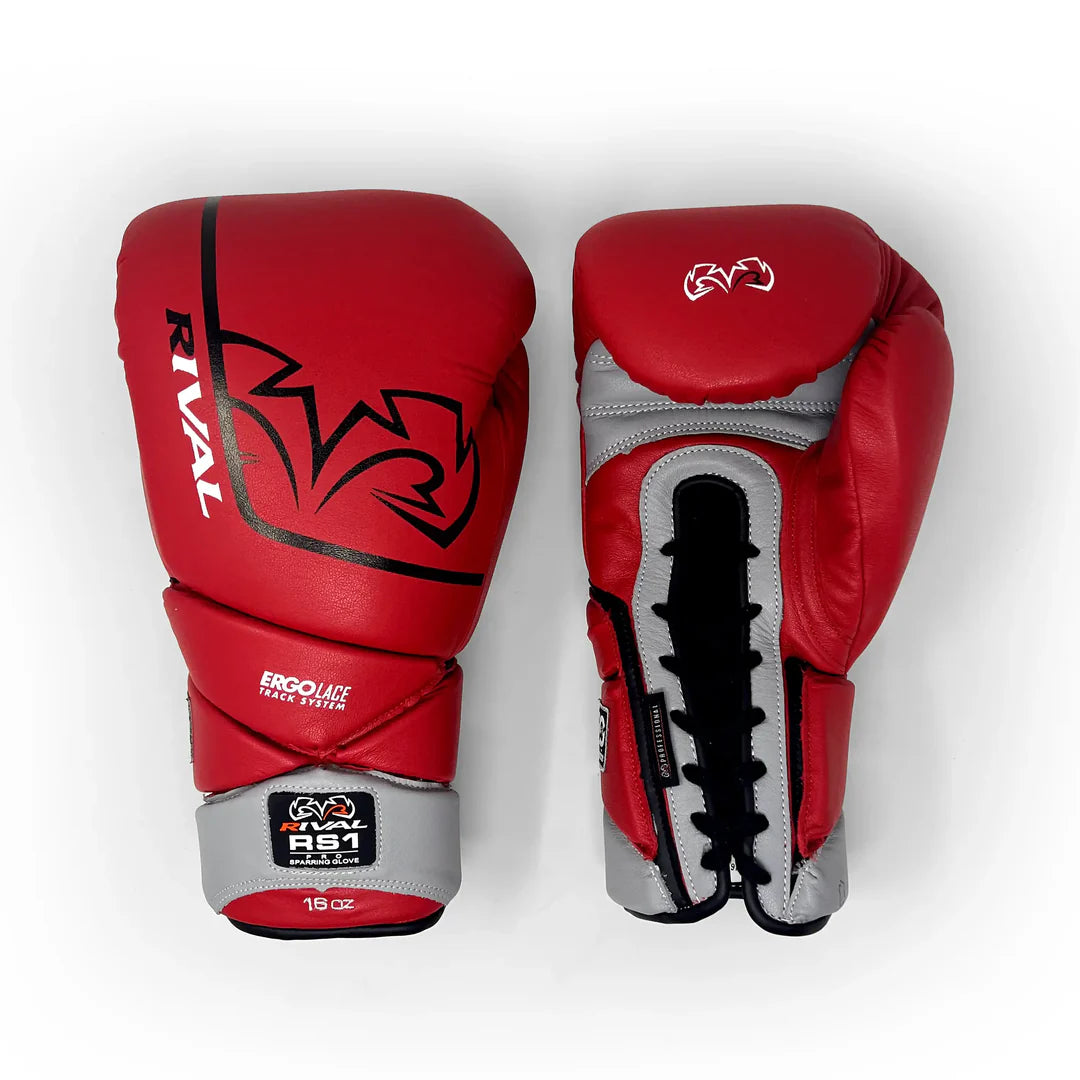 RIVAL RS1 LEATHER PRO SPARRING GLOVES