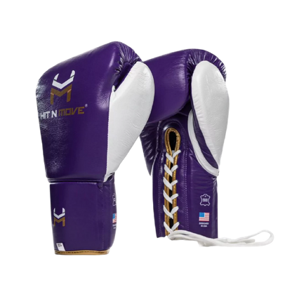 HIT N MOVE HORSE HAIR BOXING GLOVES SUVARI (LACE UP)