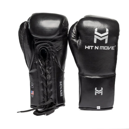 HIT N MOVE HORSE HAIR BOXING GLOVES SUVARI (LACE UP)