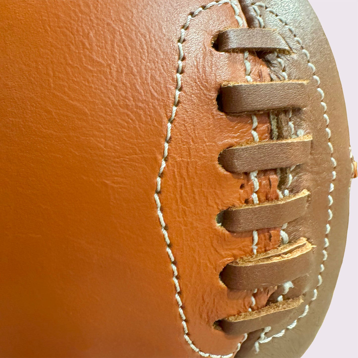 TUF WEAR CLASSIC BROWN LEATHER TOP TO BOTTOM (FLOOR TO CEILING BALL)