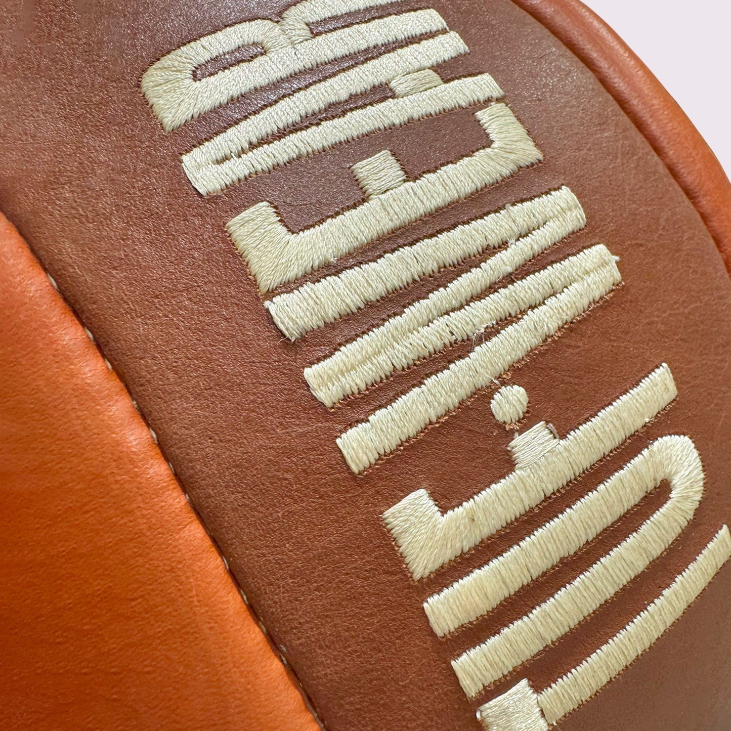 TUF WEAR CLASSIC BROWN LEATHER TOP TO BOTTOM (FLOOR TO CEILING BALL)
