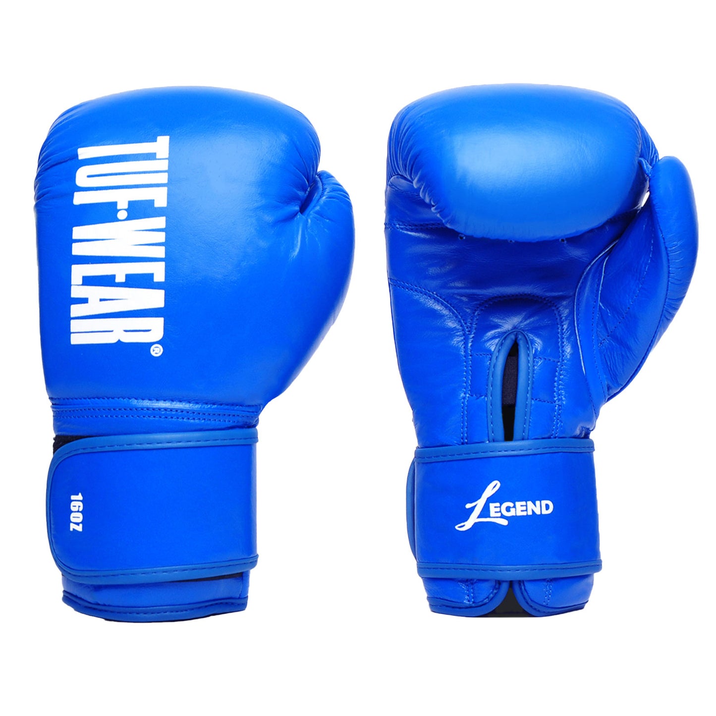 TUF WEAR LEGEND LEATHER HOOK AND LOOP SPARRING GLOVES
