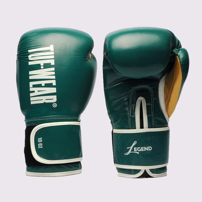 TUF WEAR LEGEND LEATHER HOOK AND LOOP SPARRING GLOVES