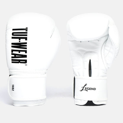 TUF WEAR LEGEND LEATHER HOOK AND LOOP SPARRING GLOVES
