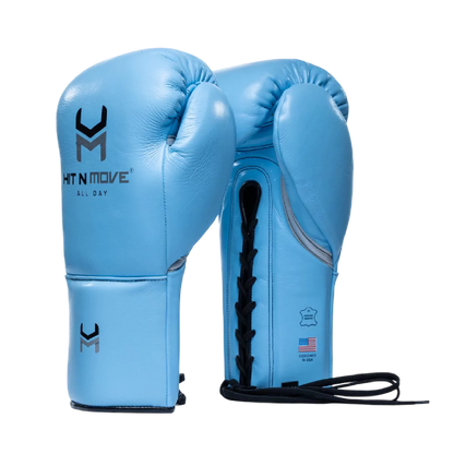 HIT N MOVE HORSE HAIR BOXING GLOVES SUVARI (LACE UP)